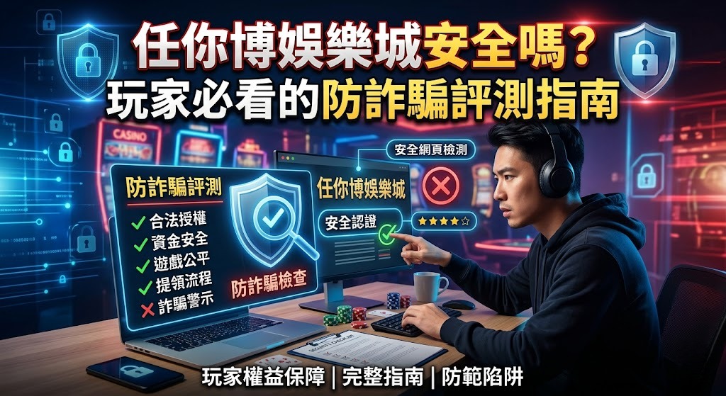 深入解析任你博娛樂城評價與安全性，幫你避開常見詐騙雷區